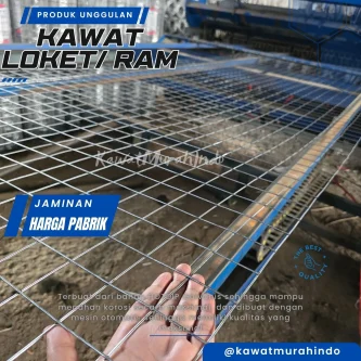 40_17_11zon Nama Produk Kawat Loket Galvanis Kawat Loket Galvanized Kawat Loket Galvanis Hot Dip Kawat Loket Galvanis Elektro Kawat Anyam Galvanis Wire Mesh Galvanis Welded Wire Mesh Galvanis Galvanized Welded Wire Mesh Kawat Mesh Galvanis Jaring Kawat Galvanis Kawat Jaring Galvanis Kawat Las Galvanis Kata Kunci Pencarian Kawat Pagar Galvanis Kawat Kandang Galvanis Mesh Pagar Galvanis Jaring Besi Galvanis Kawat Kotak Galvanis Kawat Anti Karat Kawat Baja Galvanis Galvanized Mesh Wire Fence Galvanis Berdasarkan Penggunaan Kawat Kandang Ayam Kawat Kandang Burung Kawat Kandang Kelinci Kawat Kandang Kucing Kawat Pagar Rumah Kawat Pagar Kebun Kawat Pelindung Tanaman Partisi Gudang Rak Besi Pelindung Mesin Kata Promosi Anti Karat Tahan Korosi Kualitas Premium Kuat & Kokoh Tahan Lama Harga Pabrik Ready Stock Grosir & Ecer Custom Ukuran Pengiriman Seluruh Indonesia