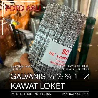 galvanis 6_61_11zon Nama Produk Kawat Loket Galvanis Kawat Loket Galvanized Kawat Loket Galvanis Hot Dip Kawat Loket Galvanis Elektro Kawat Anyam Galvanis Wire Mesh Galvanis Welded Wire Mesh Galvanis Galvanized Welded Wire Mesh Kawat Mesh Galvanis Jaring Kawat Galvanis Kawat Jaring Galvanis Kawat Las Galvanis Kata Kunci Pencarian Kawat Pagar Galvanis Kawat Kandang Galvanis Mesh Pagar Galvanis Jaring Besi Galvanis Kawat Kotak Galvanis Kawat Anti Karat Kawat Baja Galvanis Galvanized Mesh Wire Fence Galvanis Berdasarkan Penggunaan Kawat Kandang Ayam Kawat Kandang Burung Kawat Kandang Kelinci Kawat Kandang Kucing Kawat Pagar Rumah Kawat Pagar Kebun Kawat Pelindung Tanaman Partisi Gudang Rak Besi Pelindung Mesin Kata Promosi Anti Karat Tahan Korosi Kualitas Premium Kuat & Kokoh Tahan Lama Harga Pabrik Ready Stock Grosir & Ecer Custom Ukuran Pengiriman Seluruh Indonesia