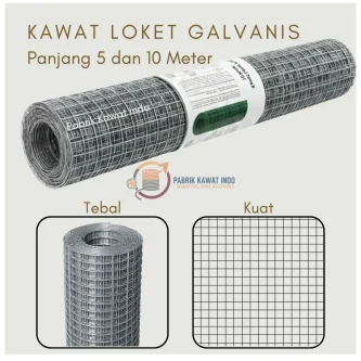 Nama Produk Kawat Loket Galvanis Kawat Loket Galvanized Kawat Loket Galvanis Hot Dip Kawat Loket Galvanis Elektro Kawat Anyam Galvanis Wire Mesh Galvanis Welded Wire Mesh Galvanis Galvanized Welded Wire Mesh Kawat Mesh Galvanis Jaring Kawat Galvanis Kawat Jaring Galvanis Kawat Las Galvanis Kata Kunci Pencarian Kawat Pagar Galvanis Kawat Kandang Galvanis Mesh Pagar Galvanis Jaring Besi Galvanis Kawat Kotak Galvanis Kawat Anti Karat Kawat Baja Galvanis Galvanized Mesh Wire Fence Galvanis Berdasarkan Penggunaan Kawat Kandang Ayam Kawat Kandang Burung Kawat Kandang Kelinci Kawat Kandang Kucing Kawat Pagar Rumah Kawat Pagar Kebun Kawat Pelindung Tanaman Partisi Gudang Rak Besi Pelindung Mesin Kata Promosi Anti Karat Tahan Korosi Kualitas Premium Kuat & Kokoh Tahan Lama Harga Pabrik Ready Stock Grosir & Ecer Custom Ukuran Pengiriman Seluruh Indonesia